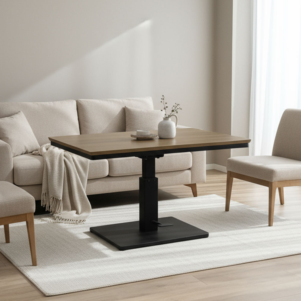 【こたつテーブル！！】 昇降式120cm幅こたつ テーブル ダイニング OL10F