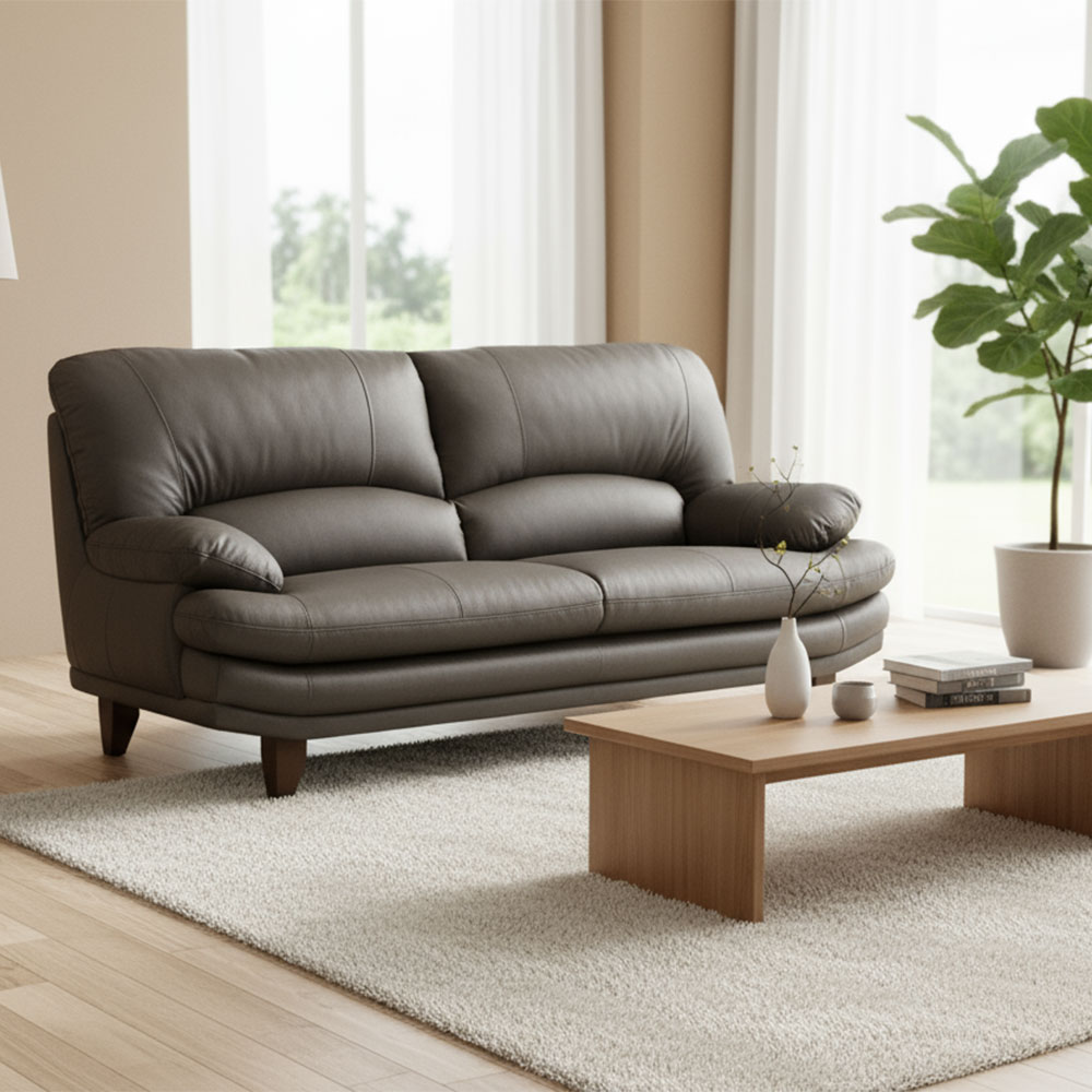 【新品アウトレット】 関家具 スイート 本革 3人掛け 3人用 ソファ OK7B