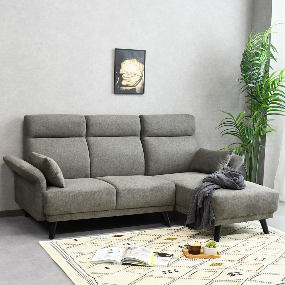 カウチソファ コンパクト 3人掛け 撥水 3人用 おしゃれ mobler