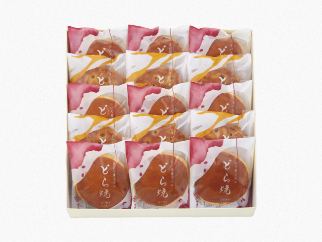 どらとら詰め合わせ / 15個入 餅文総本店