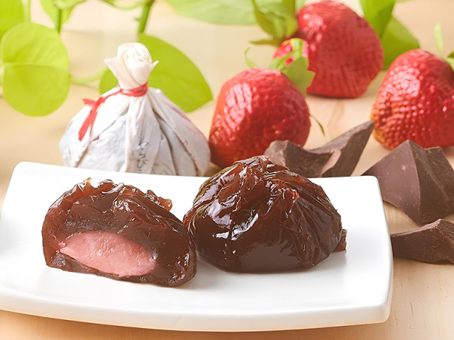 春のわらびういろ＜苺チョコ＆紅茶＞