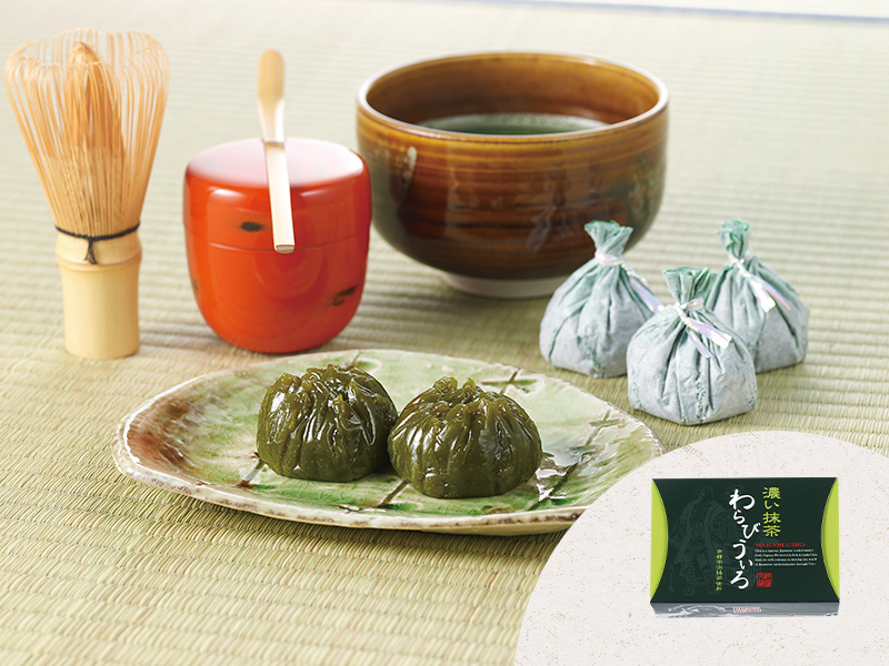 濃い抹茶わらびういろ / 5個入 餅文総本店