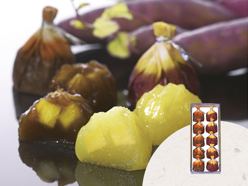 10月1日販売開始】一口鬼まんういろ / 10個入 餅文総本店