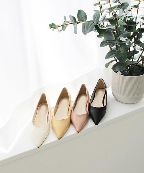 【SALE】ポインテッドトゥパンプス/4カラー