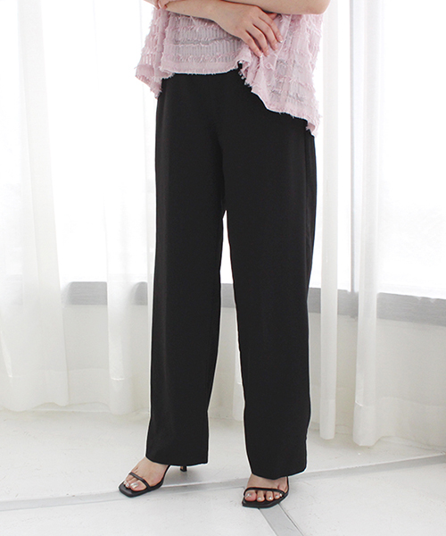 【SALE】ストレートワイドパンツ/3カラー
