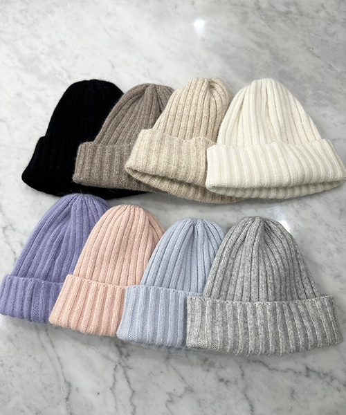 【SALE】アンゴラウールニット帽 /8カラー