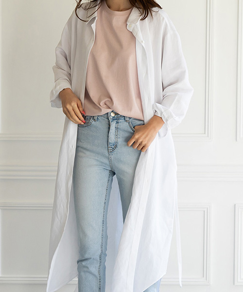 ワンピース ツーピース バイカラー リボン フリル シャツ 2way SALE】2WAYフリルシャツワンピース/2カラー