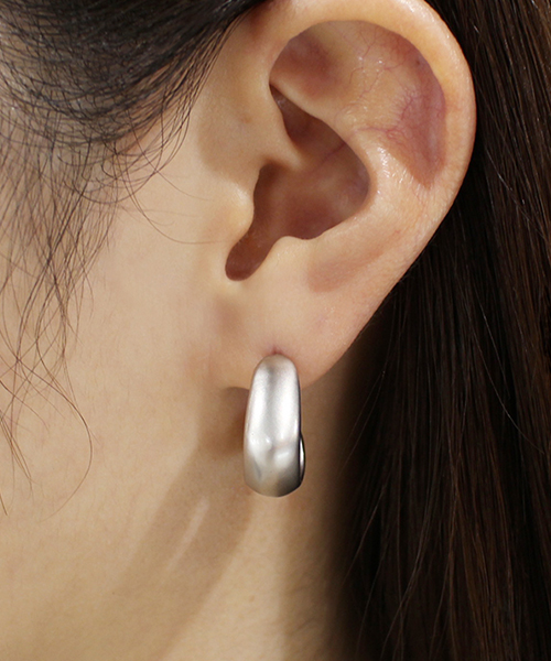Dress Zirconia Grace Flower フープピアス | KTY