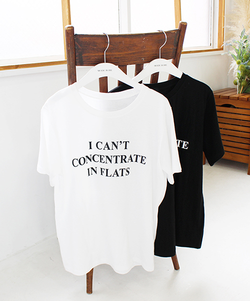 I CAN'T半袖Tシャツ/2カラー