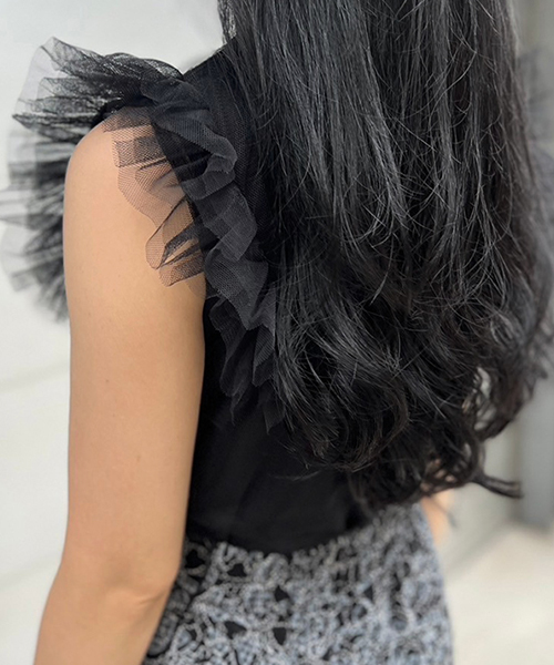 styling/フリルチュールトップス フリルチュールトップス|RETRO GIRL | RETRO GIRL ONLINE STORE