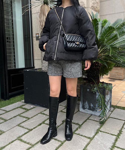 ツイードショートパンツ/2カラー