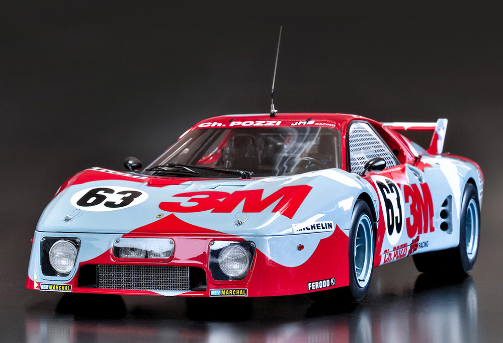 1/12scale Fulldetail Kit : Ferrari 512BB LM - Ver.A [1979 LM Pozzi/JMS Racing #62 / #63]