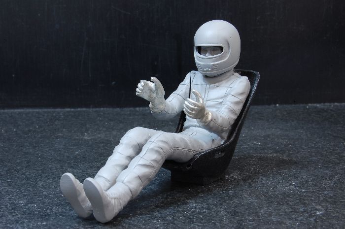 1/12scale F1 Driver Driving Figure Type:1