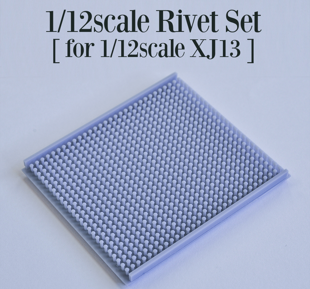 1/12scale Rivet Set [ for 1/12scale XJ13 ]