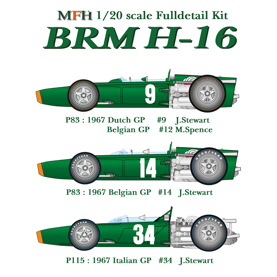 1/20scale Fulldetail Kit : BRM H-16