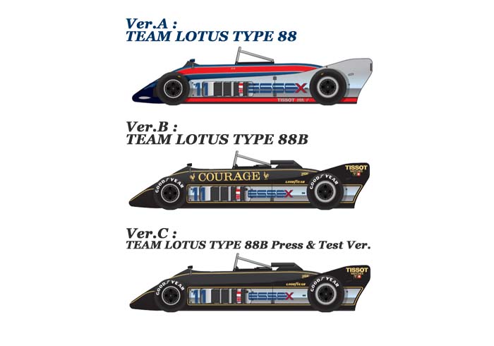 1/43scale Multi-Material Kit : LOTUS TYPE 88 / 88B