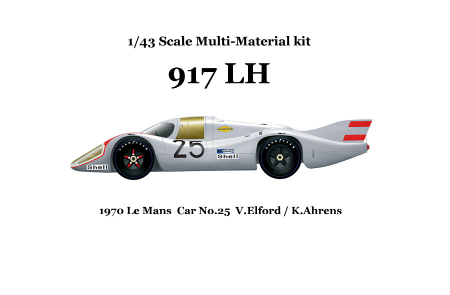 1/43scale Multi-Material Kit : 917LH '70