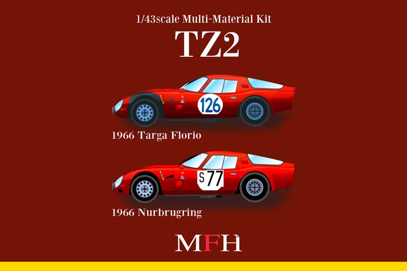 1/43scale Multi-Material Kit : TZ2