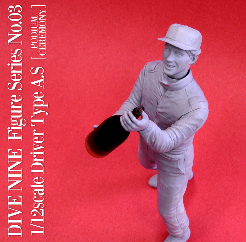 "DIVE NINE" Figure Series No.03 : 1/12scale "Driver Type A.S [PODIUM CEREMONY] "