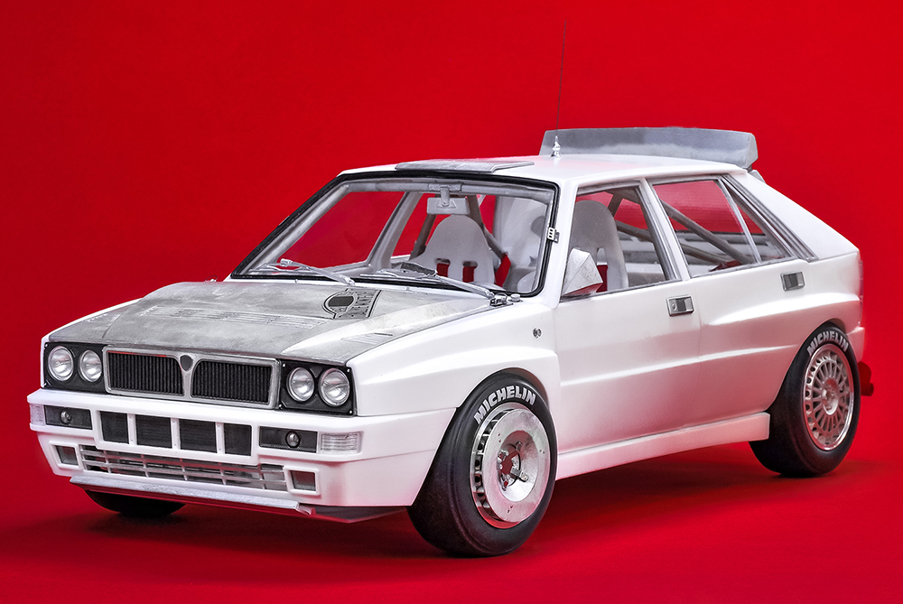 プラモデル　1/12 DELTA HF Integrale Evo ’92 ガレージキット [K729] 1/12scale Fulldetail Kit : DELTA HF Integrale Evo '92