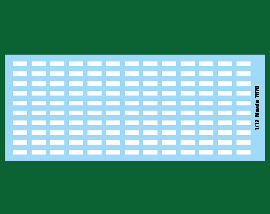 NEW LINE DECAL for 1/12scale 787B