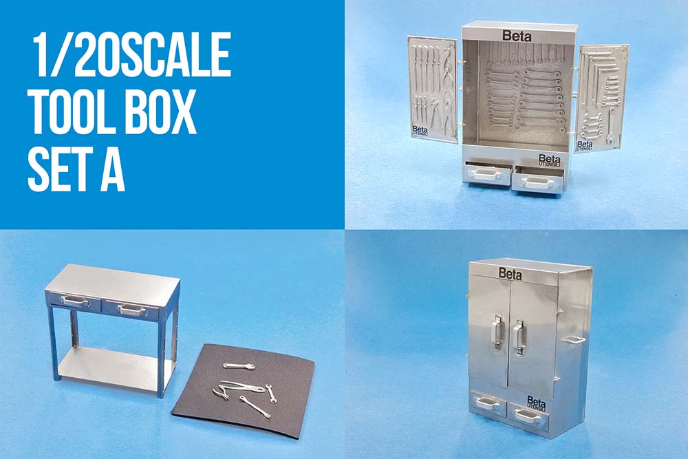 1/20scale Tool Box Set A