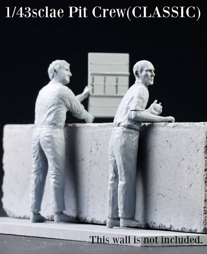 "DIVE NINE" Figure Series 1/43scale : Pit Crew [CLASSIC]