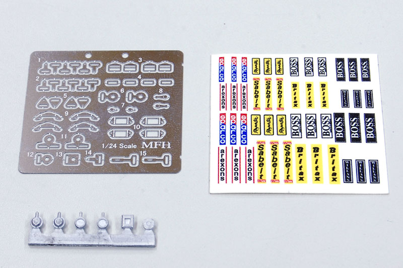 1/24scale シートベルト(2セット入) 1/24scale Seat belt (2set)