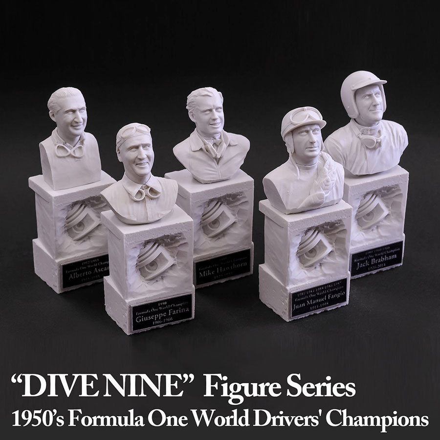 1/12scale "DIVE NINE" Figure : F1 Champion Series [1950s]