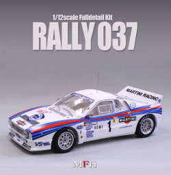 新品未組立品ランチア 037ラリー 1/12scale Fulldetail Kit : Rally 037