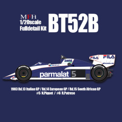1/20scale Fulldetail Kit : BT52B with Test Driver Figure