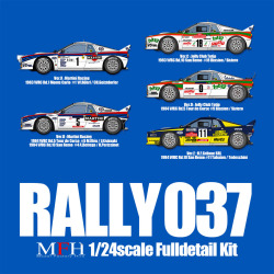 モデルファクトリーヒロMFH RALLY037 1/24 K505verB未組立 1/24scale Fulldetail Kit : Rally 037