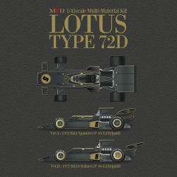 1/43scale Multi-Material Kit : LOTUS Type72D