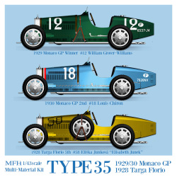 ブガッティ 1/43scale Multi-Material Kit : TYPE35