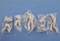 1/20scale 1970s Mechanic Figure Set