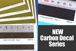 NEW カーボンデカールシリーズ / NEW Carbon Decal Series