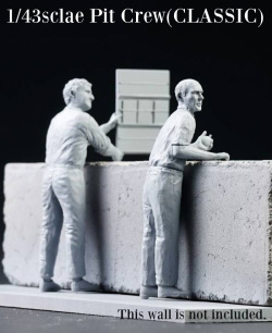 "DIVE NINE" Figure Series 1/43scale : Pit Crew [CLASSIC]