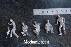 1/43scale Figure Series : Mechanics set A / Mechanics set B / Drivers set B