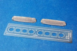 1/12scale  oval funnel mesh with mount