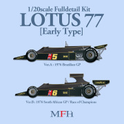 1/20scale Fulldetail Kit : LOTUS 77 [Early Type]
