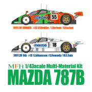 1/43scale Multi-Material Kit : MAZDA 787B