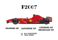 1/20scale Proportion Kit : F2007