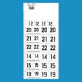 1/24scale ゼッケンデカール / 1/24scale Number Decal