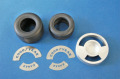 1/20scale タイヤテンプレートセット 1980年代F1用  1/20scale Tire Template set 1980