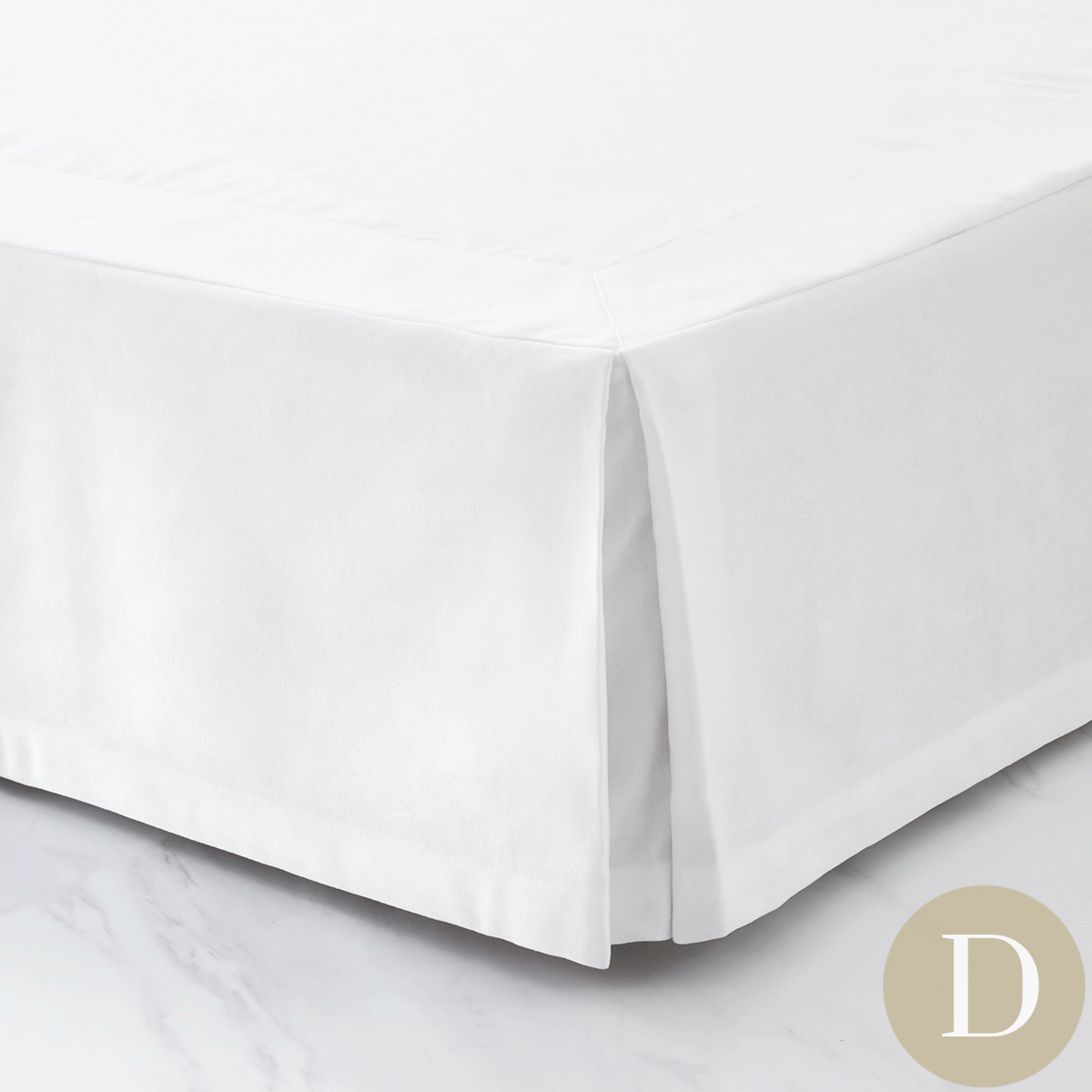 ベッドスカート | ダブル | 140x200cm | 高さ25cm | グローイングウィーブ