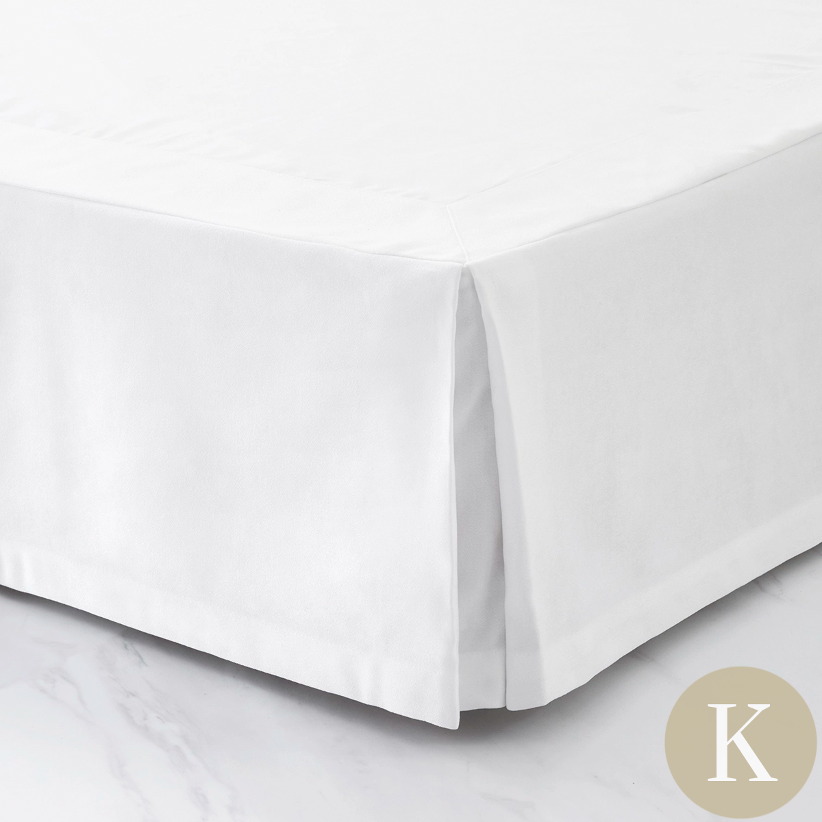 ベッドスカート | キング | 180x200cm | 高さ25cm | グローイングウィーブ