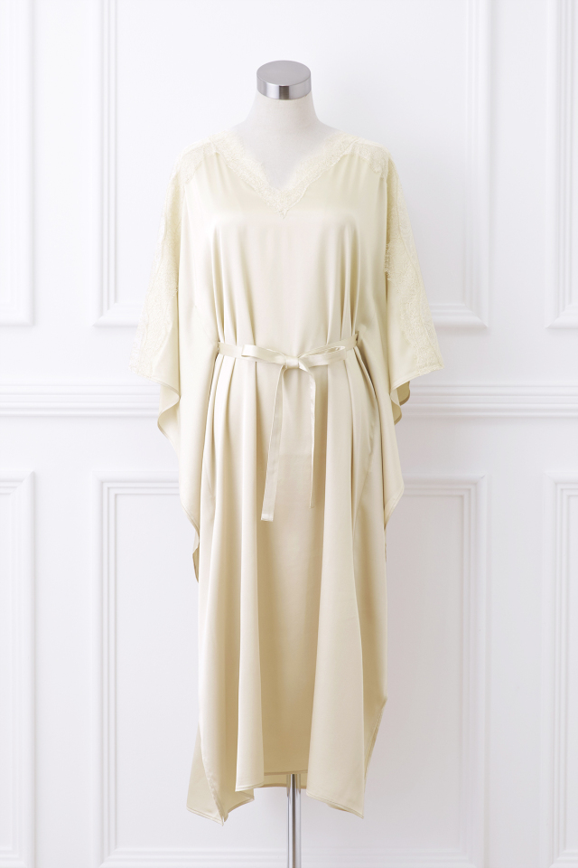 MaxMara【入手困難】★コットン カシミア シルク★ ミディドレス 高級シルクパジャマ|19匁 シルク|レディース