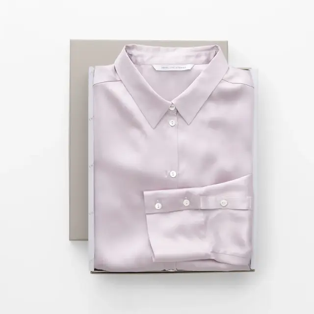 【ギフトBOX入り】 19匁 シルクパジャマ | 長袖シャツ・パンツセット | レディース