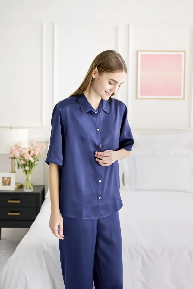 19匁 シルクパジャマ | 半袖シャツ | レディース
