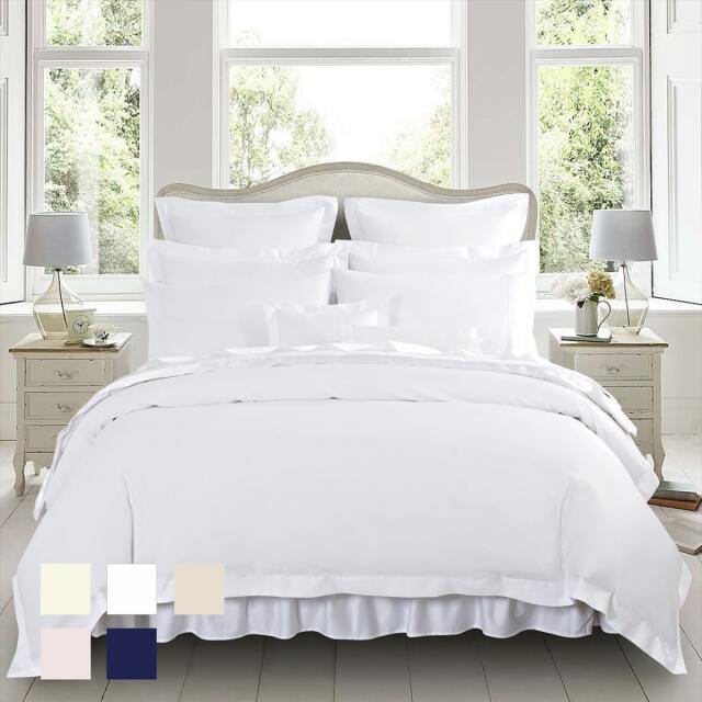 400スレッドカウント コットンサテンボックスシーツ